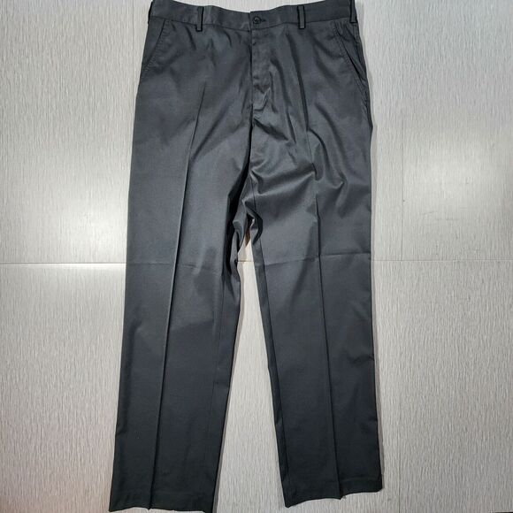 Nike Golf Dri-Fit Pants 34x34 ~ Polyester Spandex ~ Black - Picture 1 of 13